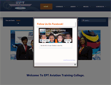 Tablet Screenshot of eptaviation.com